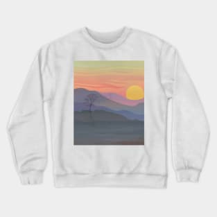 The vision of a dream world Crewneck Sweatshirt